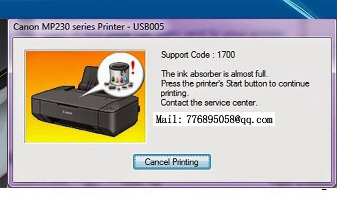 清零 L805 Adjustment Program 清零软件